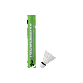 Kawasaki Goose Feather Shuttlecock 12 Pack Goose Feather Everyday, Training Shuttlecocks