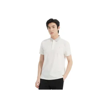 LESS IS MORE Polo Shirts Men White 25XTX9051Y