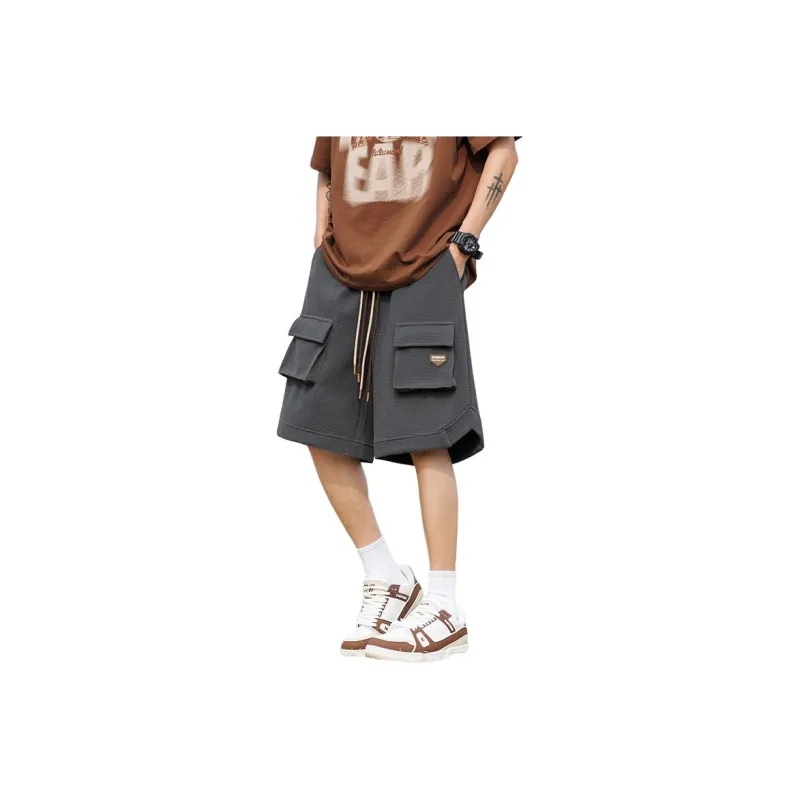 RASHOMONG Casual Shorts Unisex-16