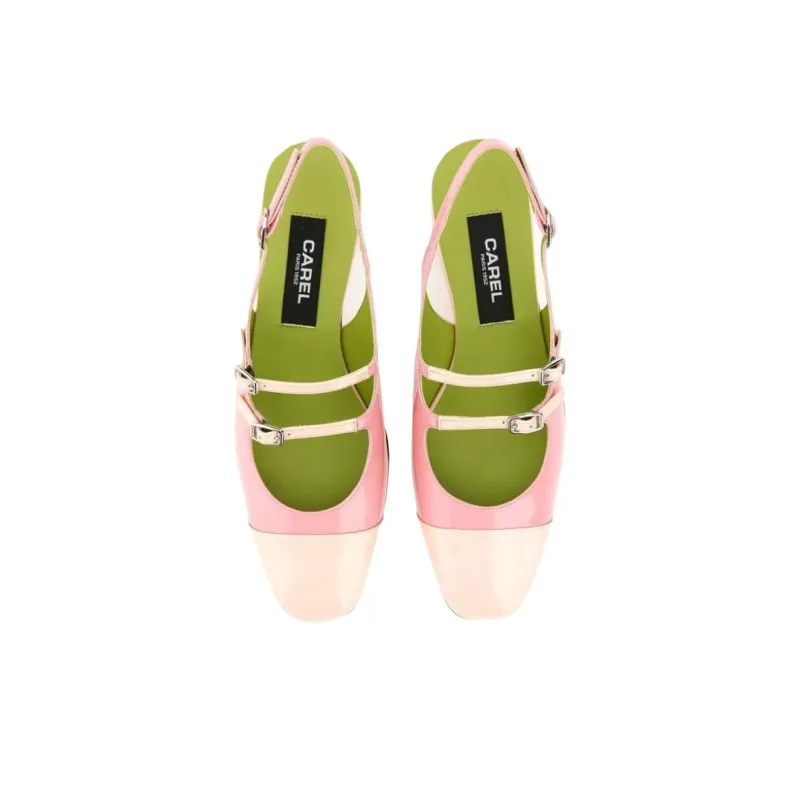 Carel PARIS Casual Single Shoes Women's Pink-4