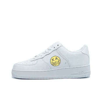 PAIN OR PLEASURE Low Top Skateboard Shoes Unisex Heather White