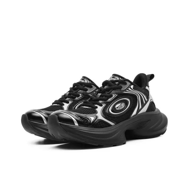 Hong Kong Meng Slip Resistant, Abrasion Resistant, Breathable Low Top Chunky Sneakers Unisex-2