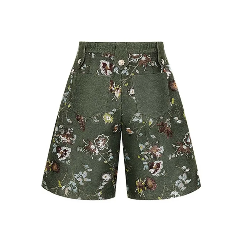 VALLEYOUTH Shorts Unisex Pine Green-3