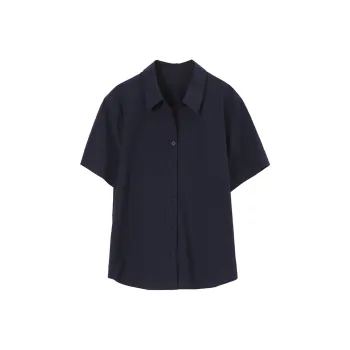 LUYOUYE Shirts Women's Navy Blue