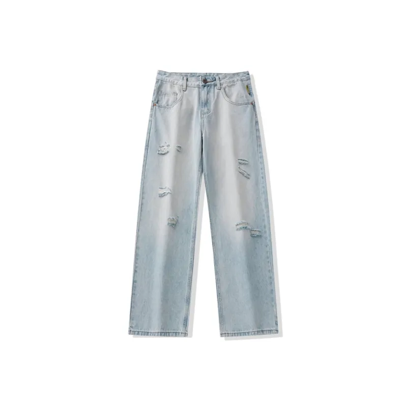 SNOW FLYING Jeans Unisex Light Blue-0