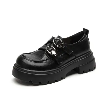 DAPHNE Loafers Women's Black/Ecru