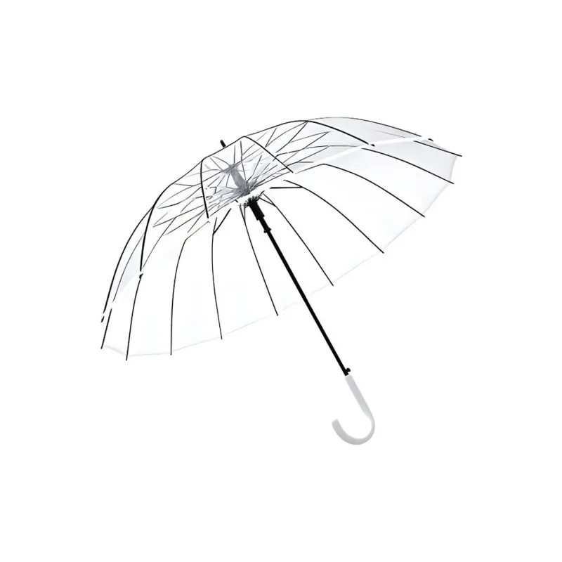 Imono Large Size Double Umbrella With Long Handle White, Black, Various Styles-0