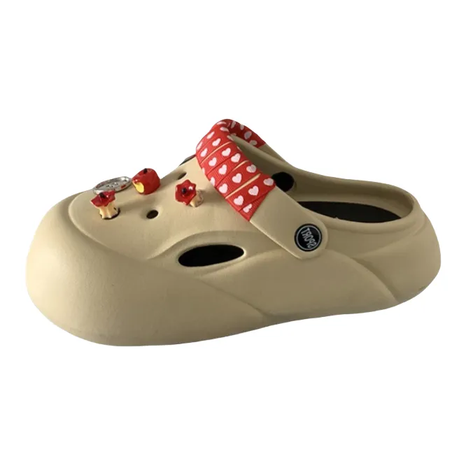 JINGEYU Summer Dopamine Dressing Style Mary Jane EVA Platform DIY Casual Sweet Style Lightweight-4