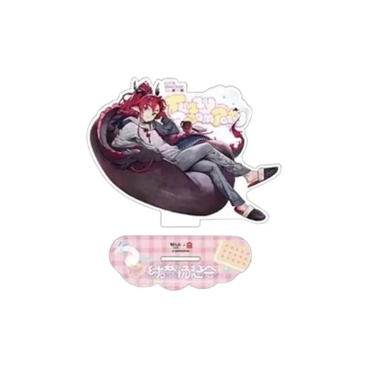 MINISO x Arknights Eyjafjalla, Angel, Amiya, Aqua Moon, Yu Velvet Dream Fantasy Conference Acrylic Stands-5
