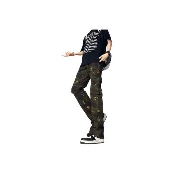 HANDAIWEI Cargo Pants Unisex Camouflage