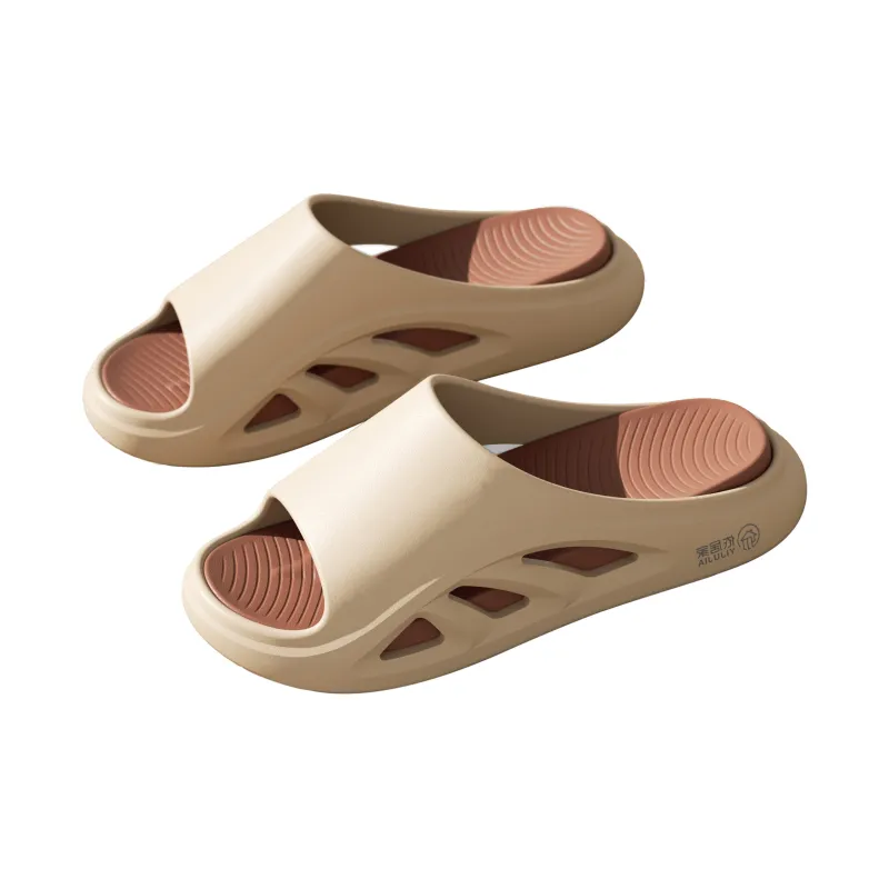 Stay At Home Double Layer Thickened Outdoor Beach Walking Slippers-6