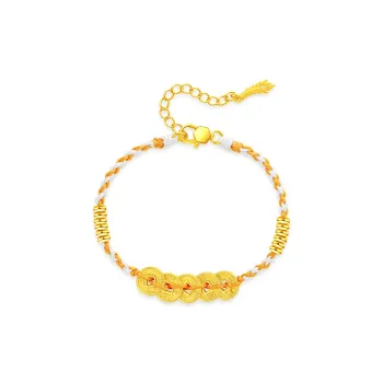 Lao Feng Xiang S925 Silver Bracelets Women's