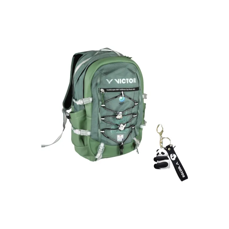 VICTOR Sudan Cup Collection Badminton Racket Bags Backpack Granite Green Unisex-4