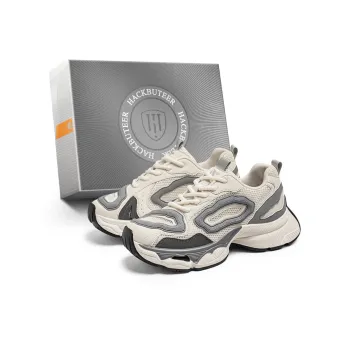 HACKBUTEER Low Top Chunky Sneakers Men's Box Included