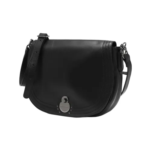 LONGCHAMP Cavalcade Leather Crossbody Bag Women's Black