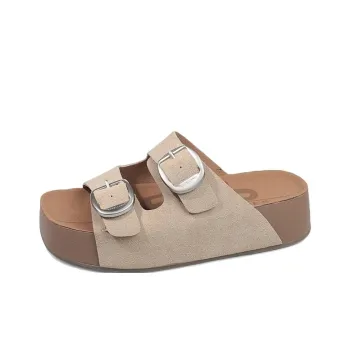 N6N8 Slide Slippers Women's White, Lemon, Khaki