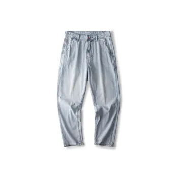 SNOW FLYING Jeans Unisex Light Cyan
