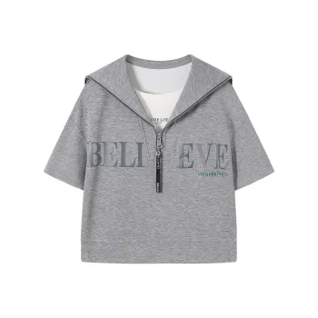 TOUCH T Shirt Women's Light Gray