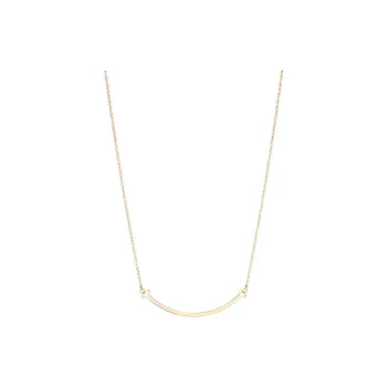 TIFFANY & CO. T 18K Gold Necklaces Women's