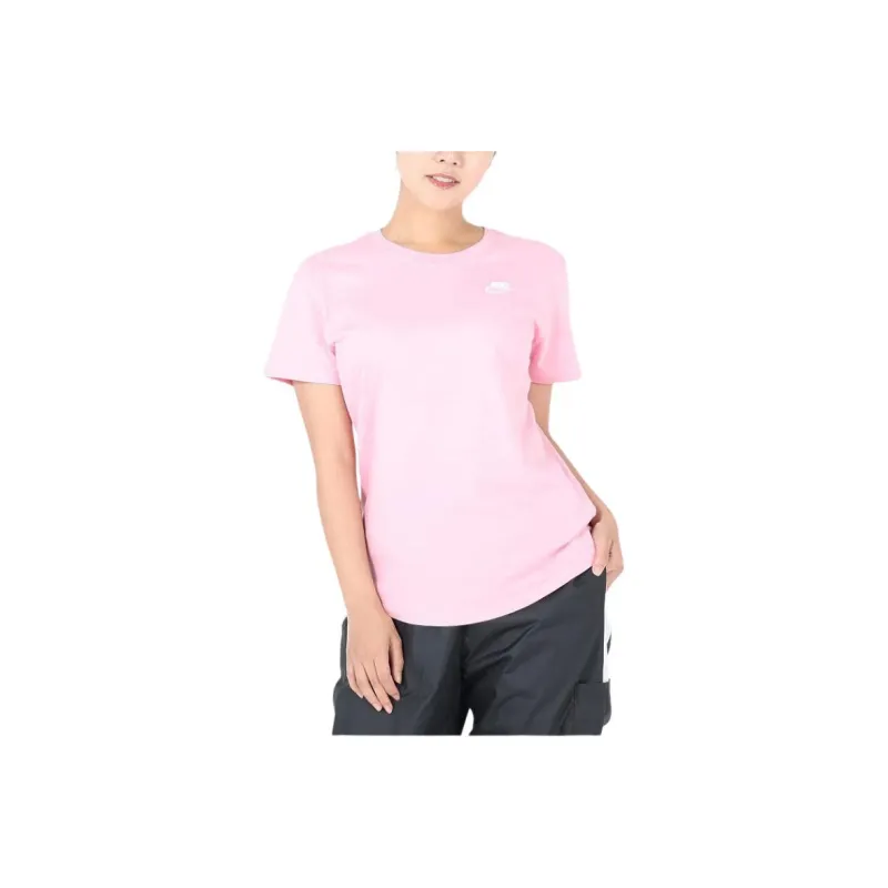 Nike T Shirt Women's Light Pink-0