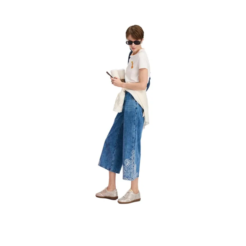 Desigual Denim Shorts Women's Denim Blue-1