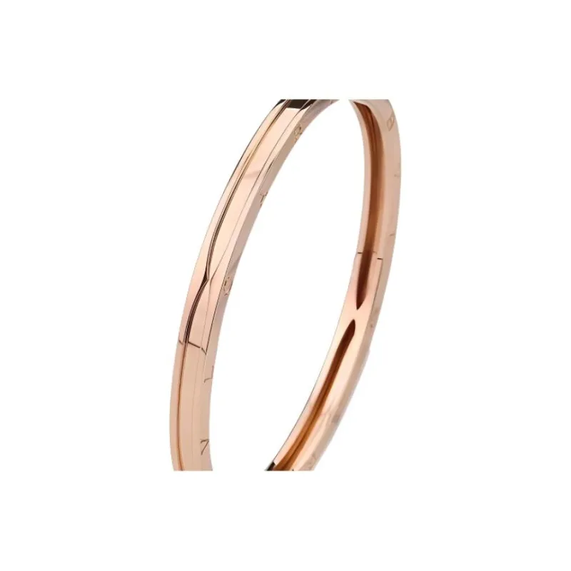BVLGARI B.Zero1 Series 18K Rose Gold Bangles Women's-1