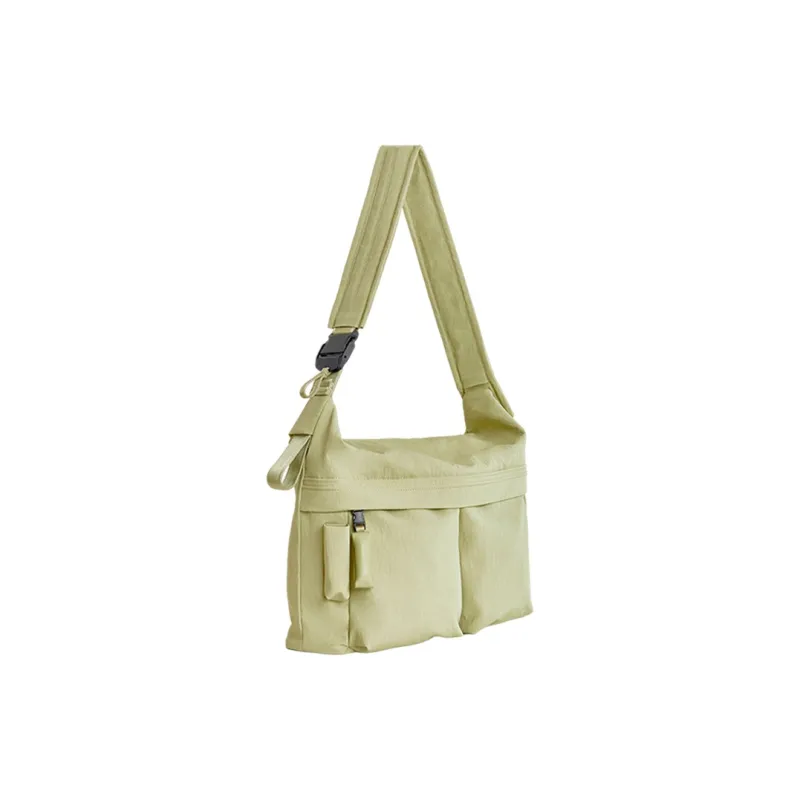 CLOUT CLOUD Nylon Fabric Messenger Bag Crossbody Bag Tubas Unisex Multicolor-5
