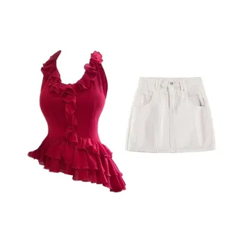 KYKW Two Piece Skirt Sets Women's
