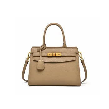 Versman PU Shoulder Bag, Crossbody Bag, Handbag Regular Women's Elephant Gray/Black/Orange/Beige