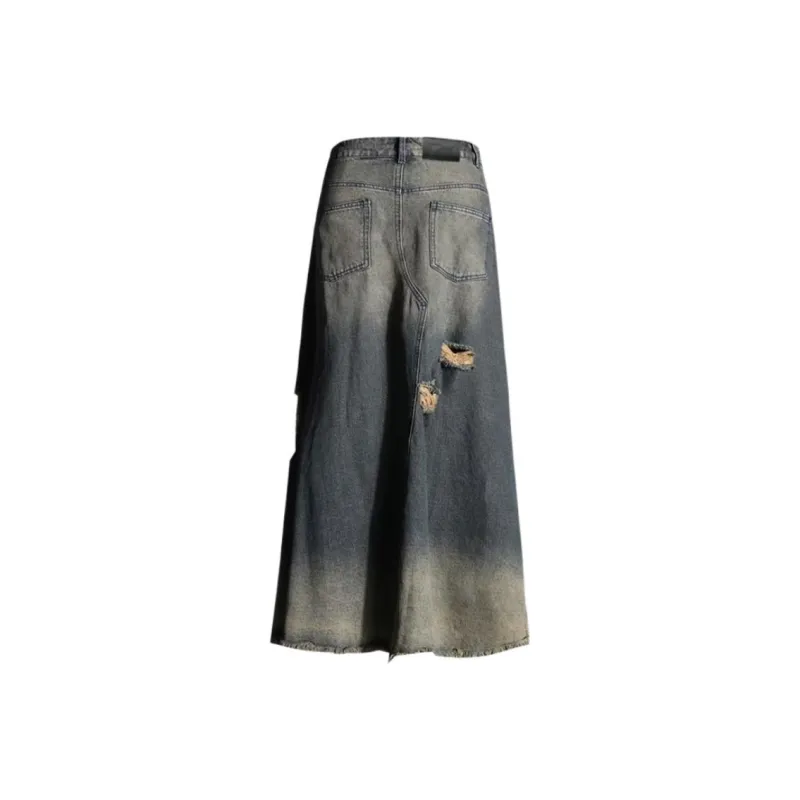 Dior Beauty Denim Long Skirt Women's-1