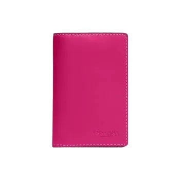 COACH Calfskin Card Holder, Wallet Women's Cherry