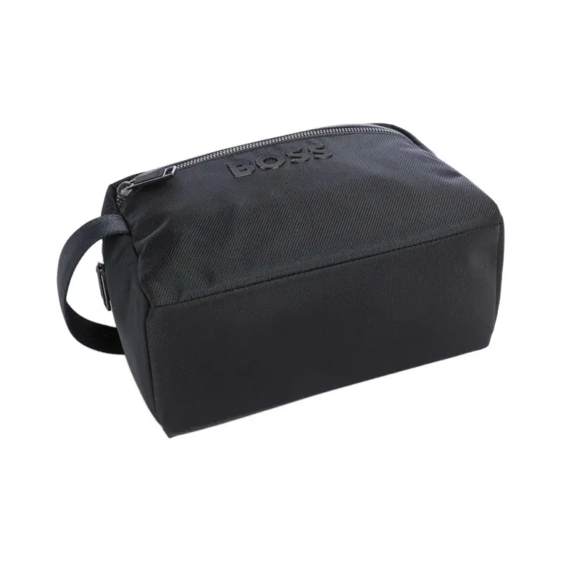 BOSS Recycled Polyester Toiletry Bag Unisex Dark Blue-2