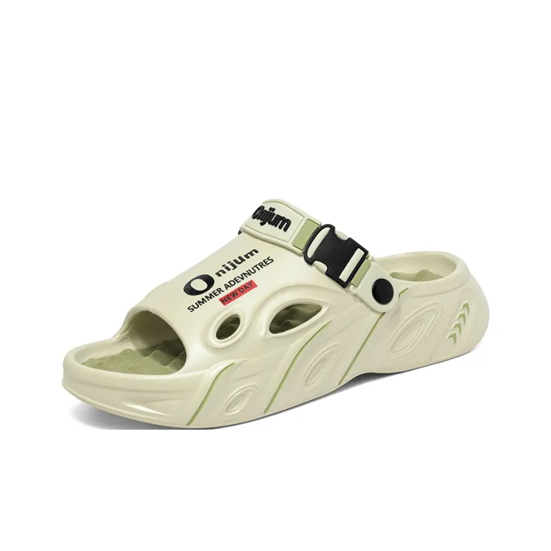 Budding Bear EVA Slip Resistant Odor Resistant Abrasion Resistant Slide Slippers Unisex-3