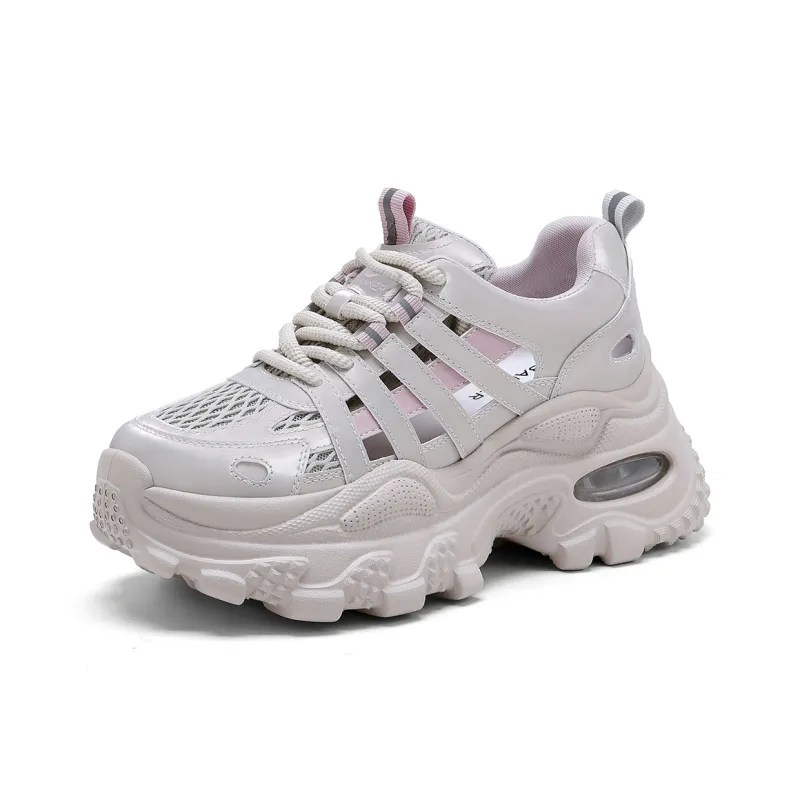 C°BANNER Support Breathable Low Top Chunky Sneakers Women's-1
