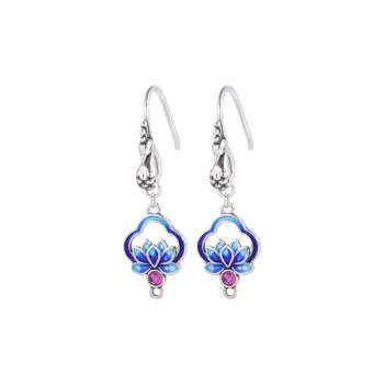 JINLUWANG S925 Silver Earrings Women's