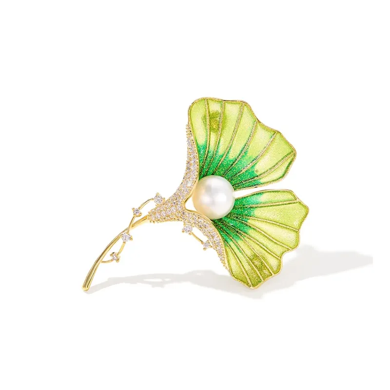 HMZ Copper Alloy Brooches Women's-1