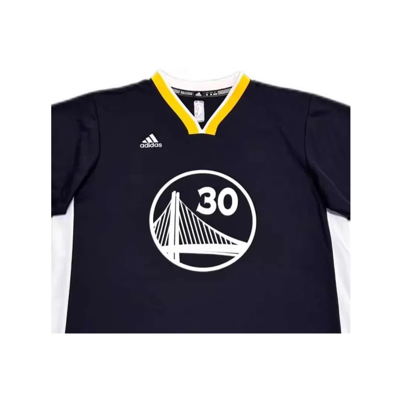 Adidas x NBA Warriors Curry Basketball Jersey Unisex Black-2