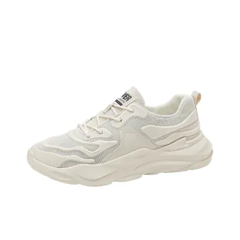 SUPEREDGE Breathable Lightweight Rebound Low Top Casual Shoes Men's