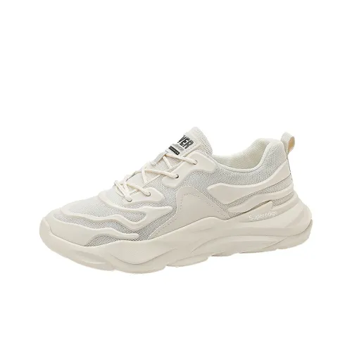 SUPEREDGE Breathable Lightweight Rebound Low Top Casual Shoes Men's