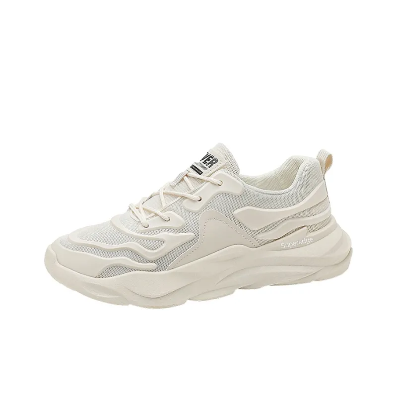 SUPEREDGE Breathable Lightweight Rebound Low Top Casual Shoes Men's-0