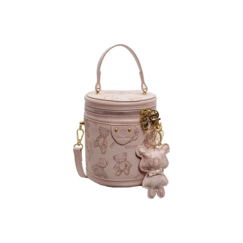 Yalu PU Shoulder Bag, Crossbody Bag, Handbag Women's Black/Ecru/Brown/Pink-22