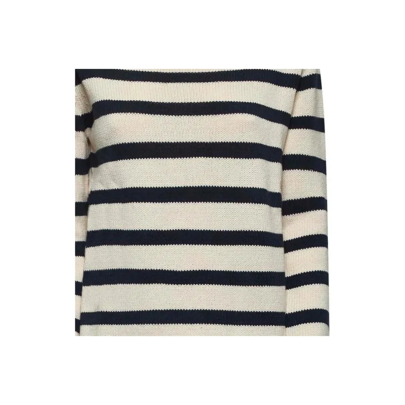 WEEKEND MaxMara Vibo Striped Crewneck Jumper-2