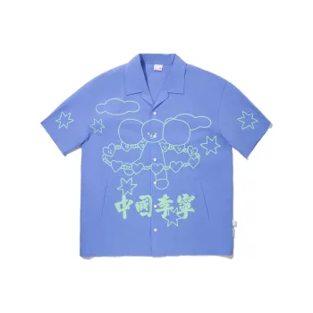 LiNing x TAKASHA,LIANMINGKUAN Shirt Unisex Harmony Blue