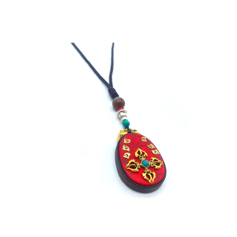 ERXI Wooden Necklaces Unisex-1