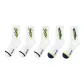 5 Pack[White+White+White+Blue Head White+Blue Head White]