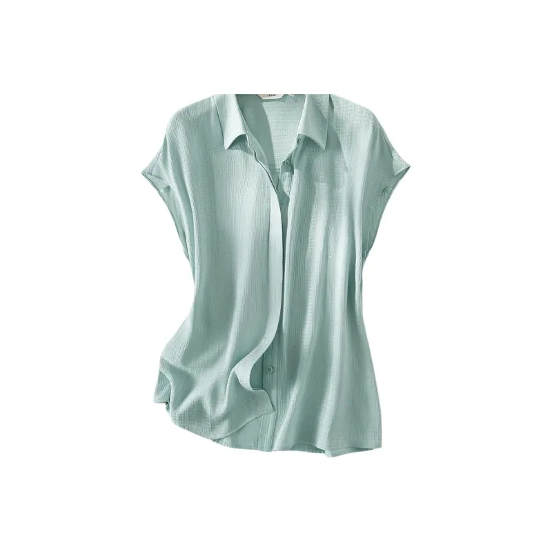 IHIMI Shirts Women's Green-1