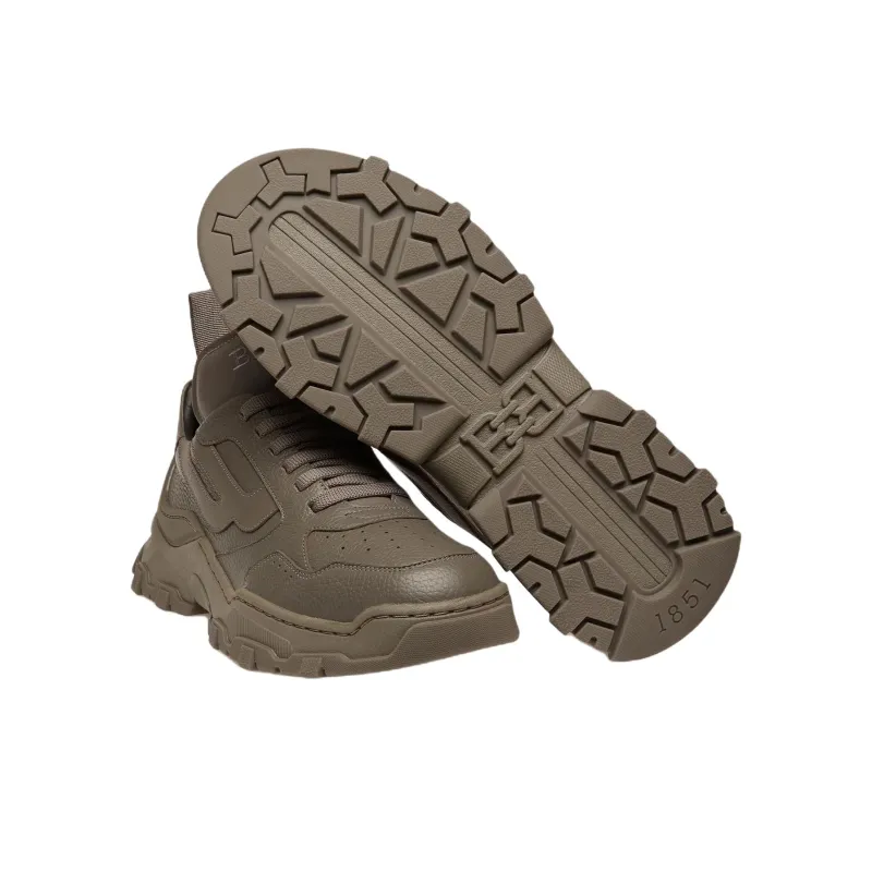 BALLY Catalyst Low Top Casual Shoes Women's Brown-4