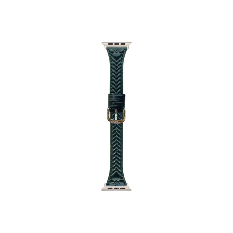 KVZUVUU Apple Compatibility Watch Band Cowhide Leather Material-8