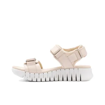 Ecco Smart Series One Strap Sandals Women's Lime Gray