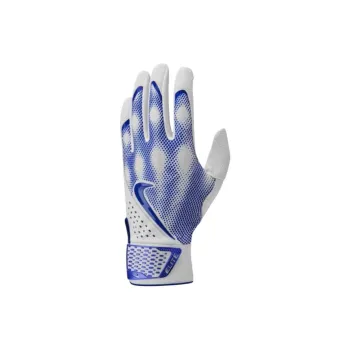 Nike Sheepskin, Polyester, Elastane, Neoprene, Polyester, Nylon, Synthetic Leather Sports Gloves Unisex Blue